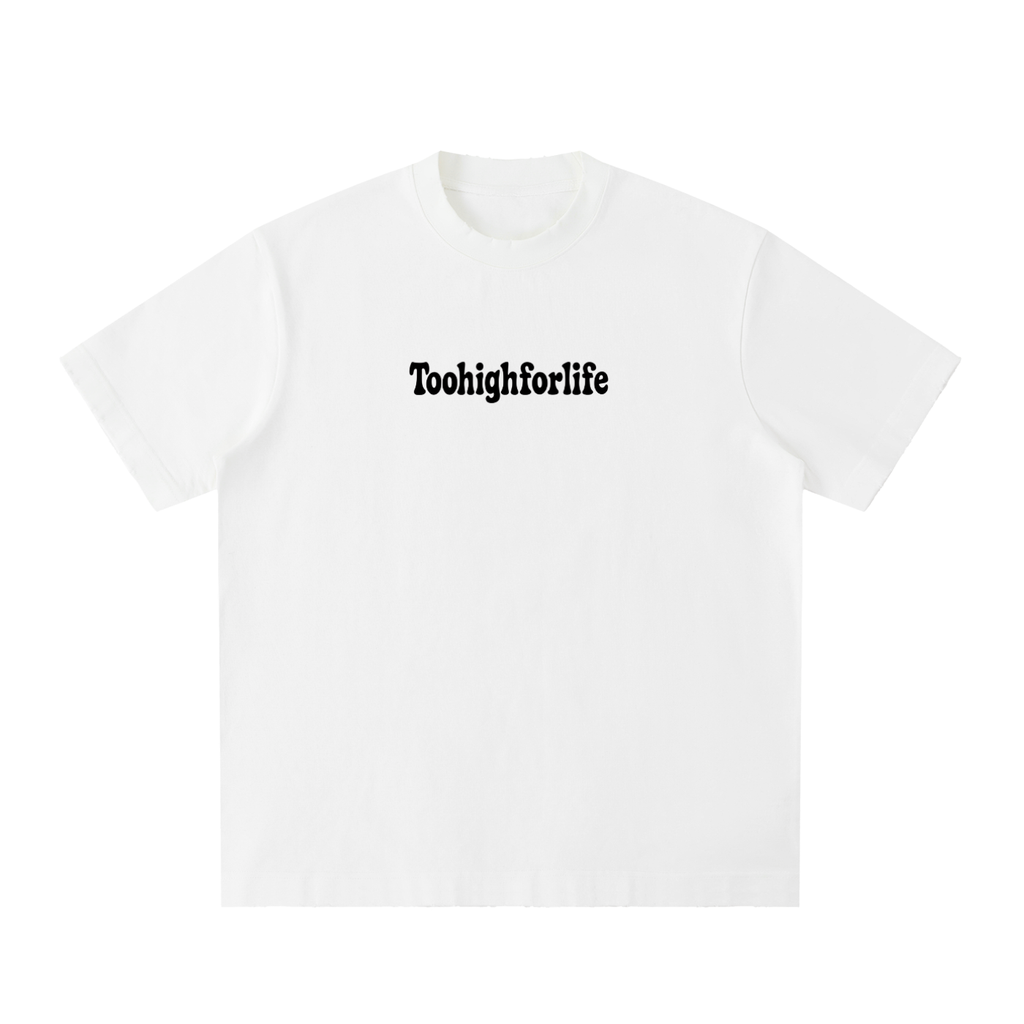Heavyweight Vintage Washed Frayed T-Shirt