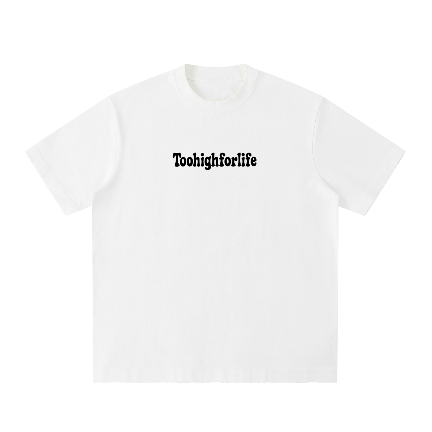 Heavyweight Vintage Washed Frayed T-Shirt